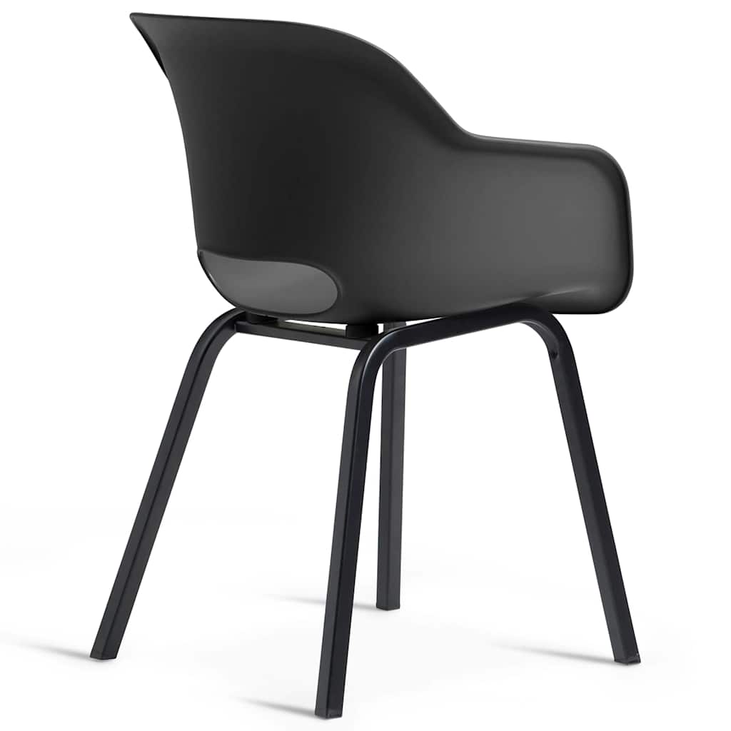Noa Garden Chair with Metal Legs - 2 pcs