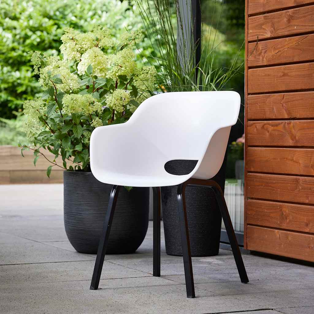 Noa Garden Chair with Metal Legs - 2 pcs