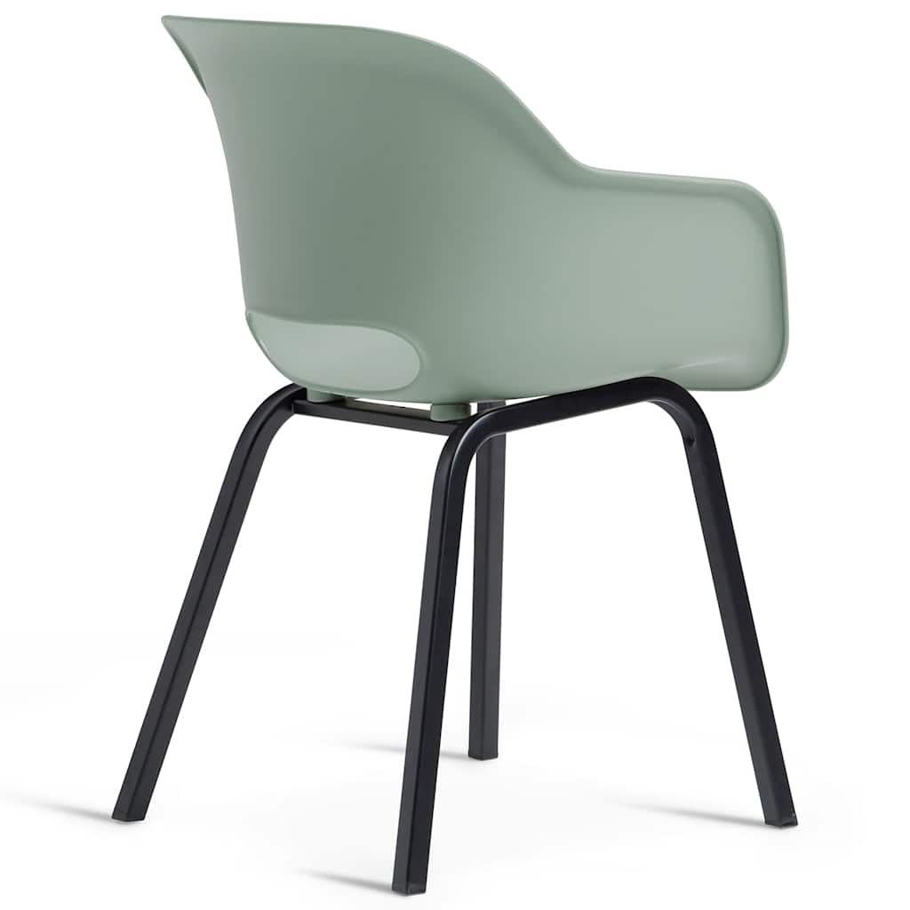 Noa Garden Chair with Metal Legs - 2 pcs
