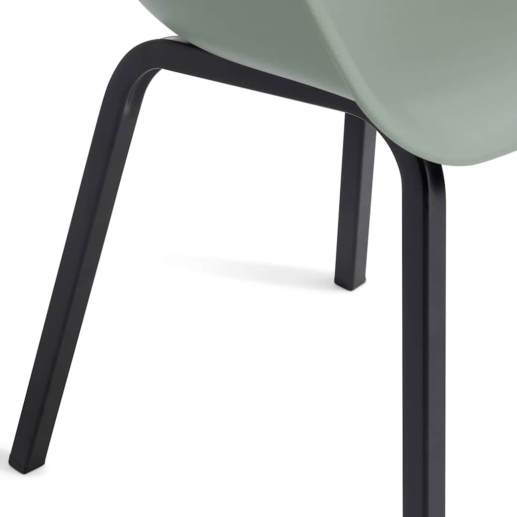 Noa Garden Chair with Metal Legs - 2 pcs