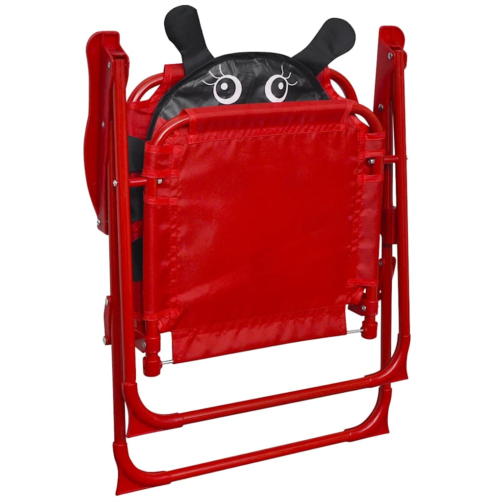 3 Piece Kids' Animal Garden Bistro Set with Parasol