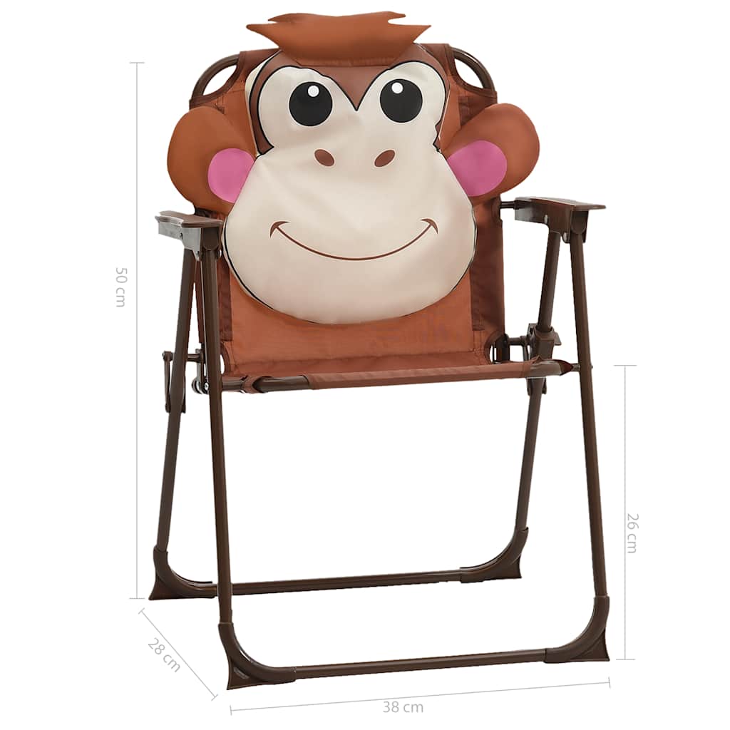 3 Piece Kids' Animal Garden Bistro Set with Parasol