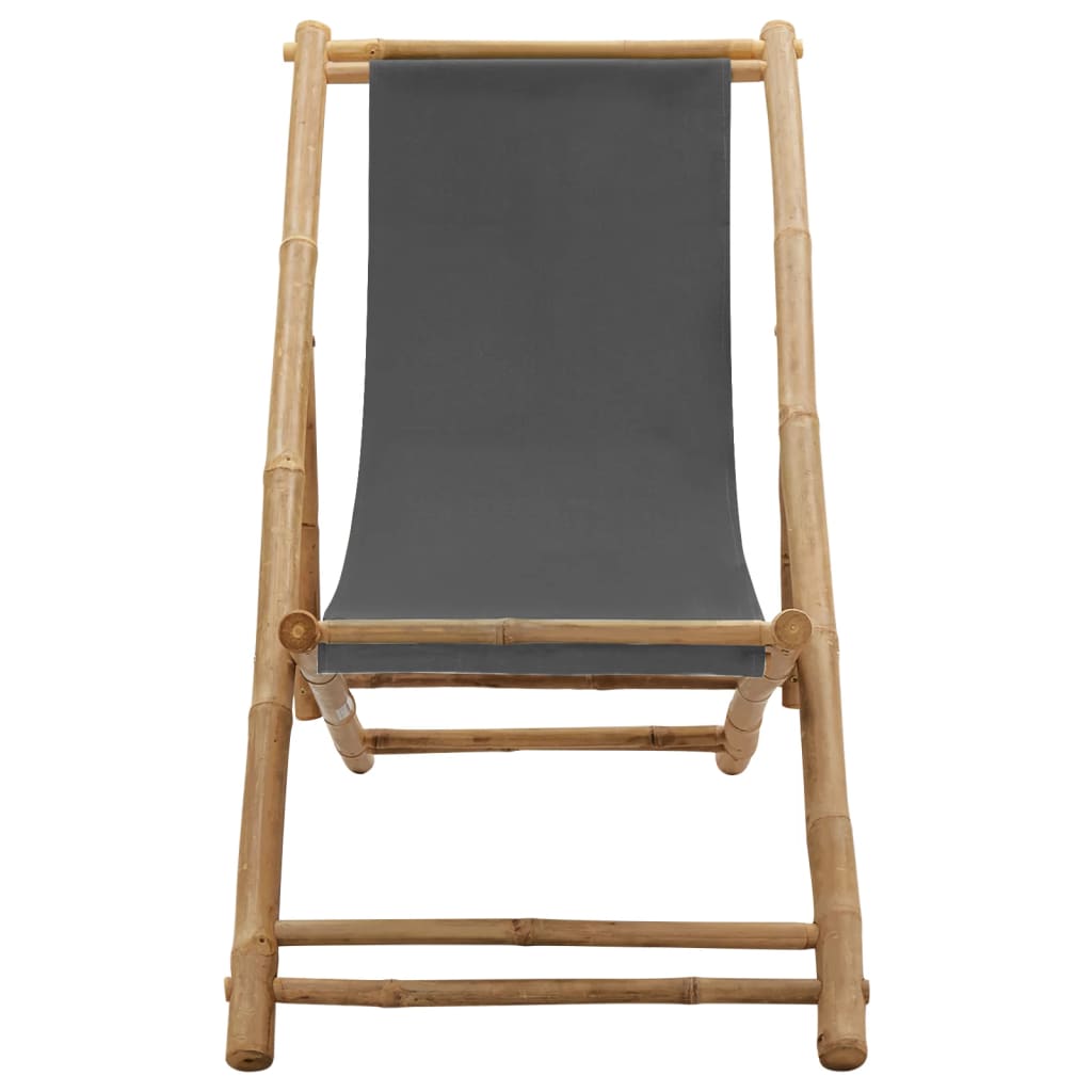 Bamboo and Deck Chair with Optional Arms