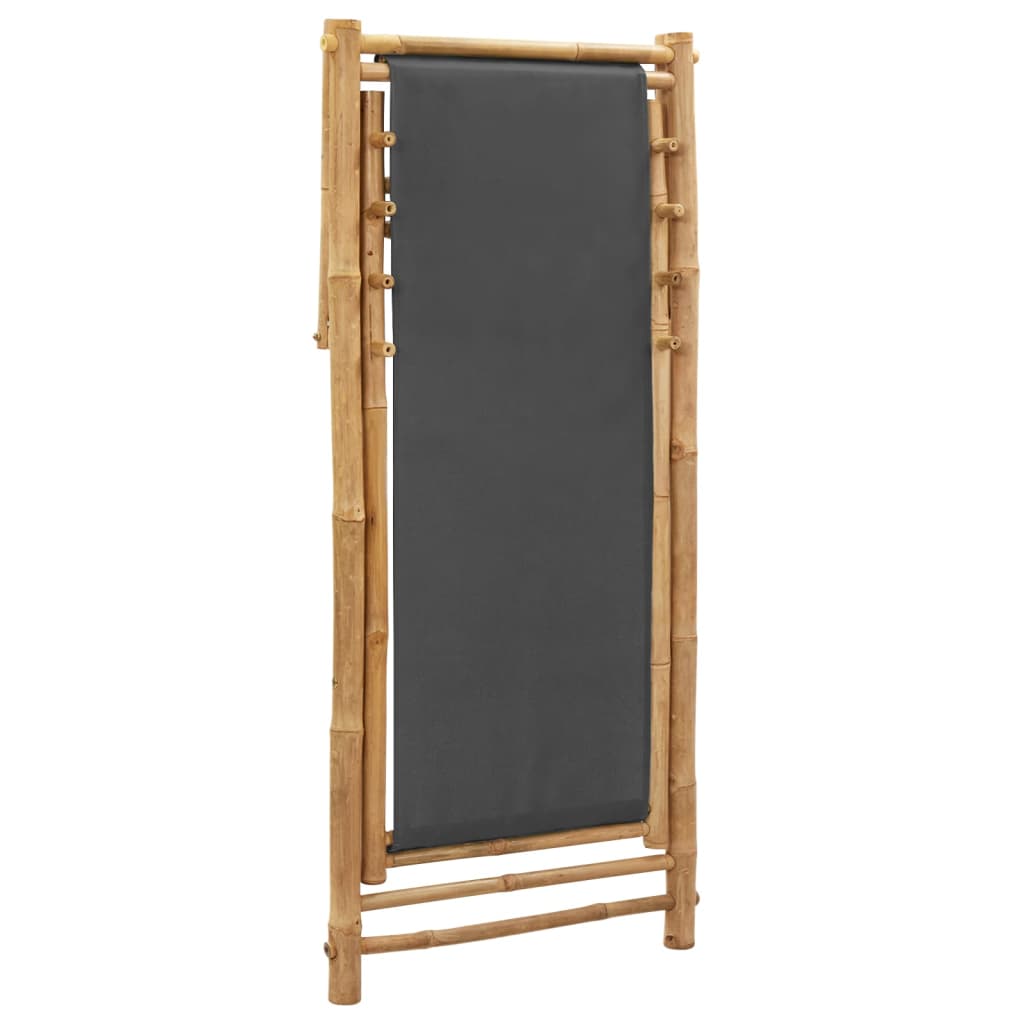 Bamboo and Deck Chair with Optional Arms