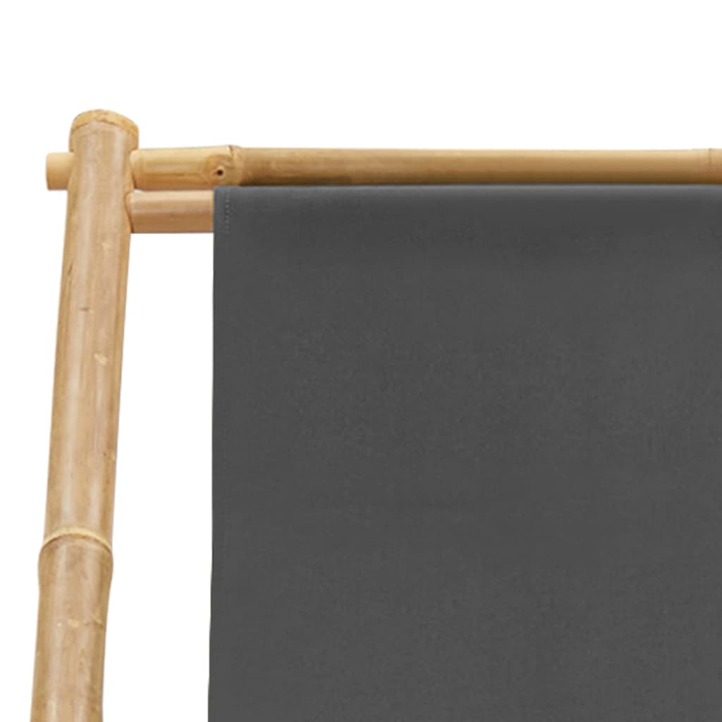 Bamboo and Deck Chair with Optional Arms