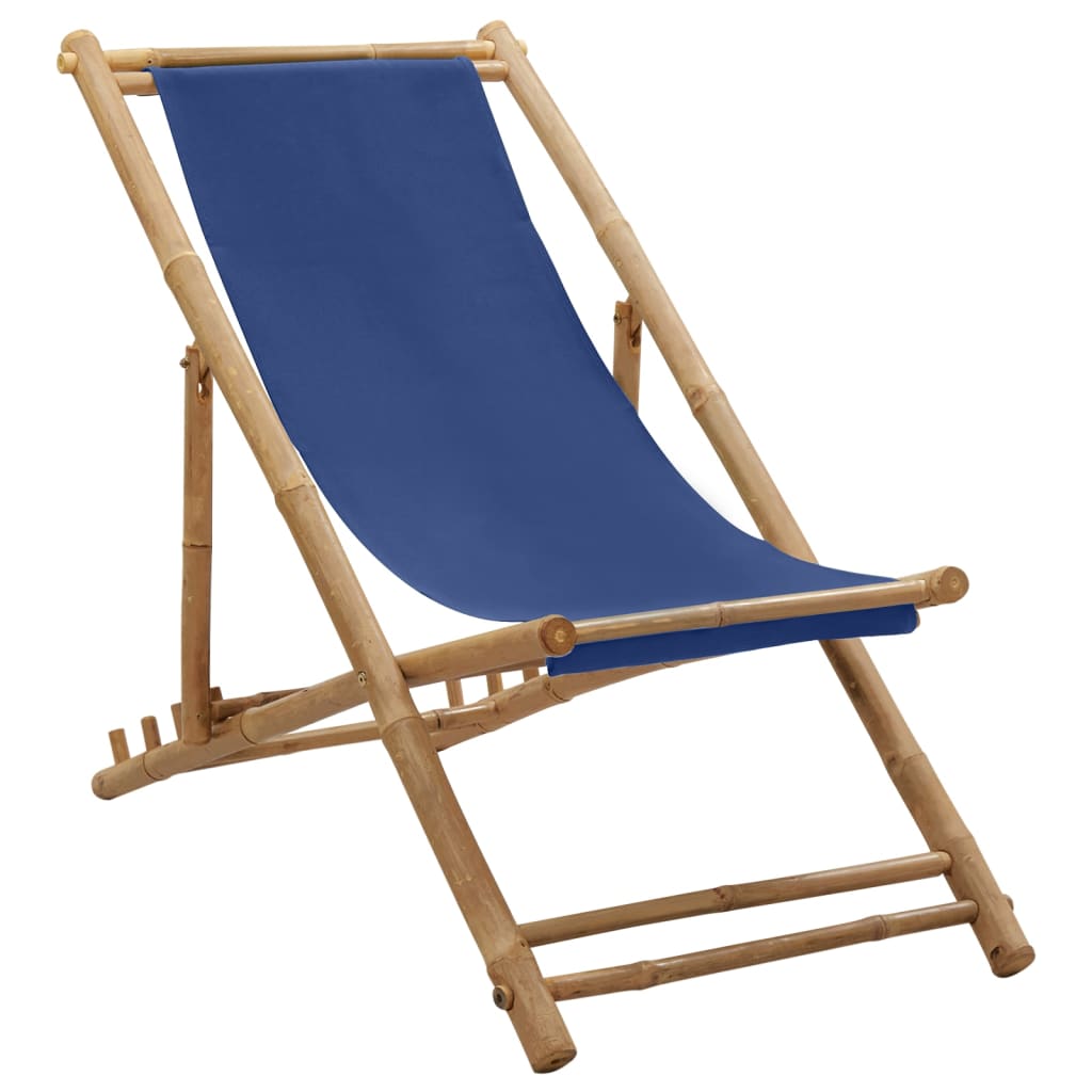 Bamboo and Deck Chair with Optional Arms