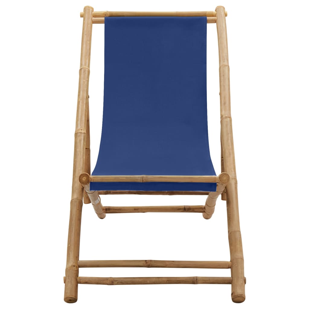Bamboo and Deck Chair with Optional Arms