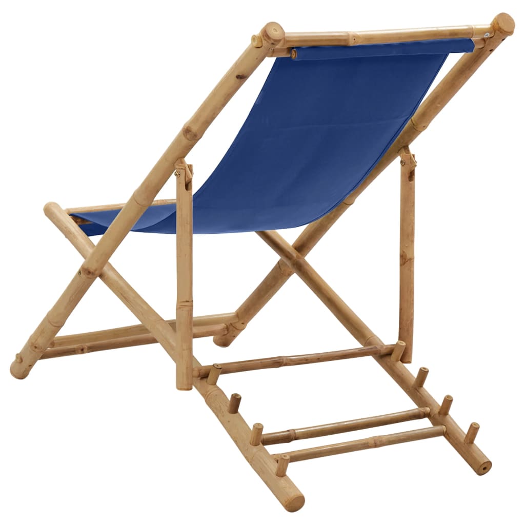 Bamboo and Deck Chair with Optional Arms