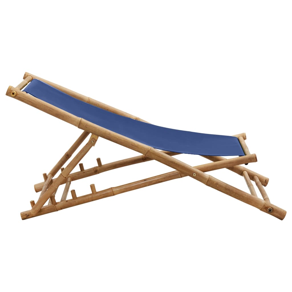 Bamboo and Deck Chair with Optional Arms