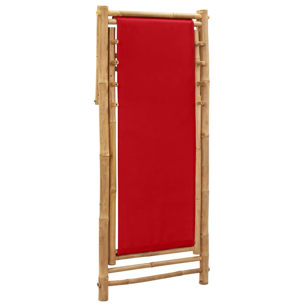 Bamboo and Deck Chair with Optional Arms