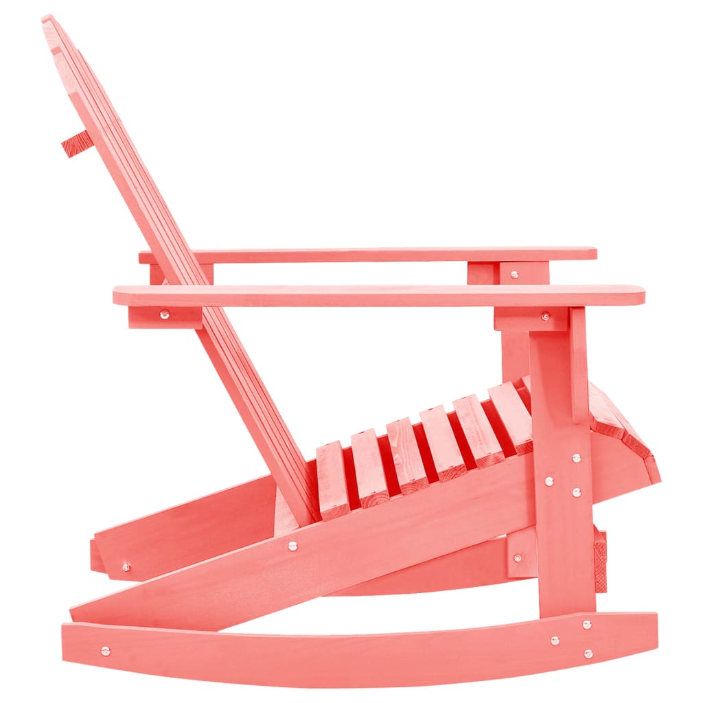 Adirondack Rocking Chair in Solid Fir Wood