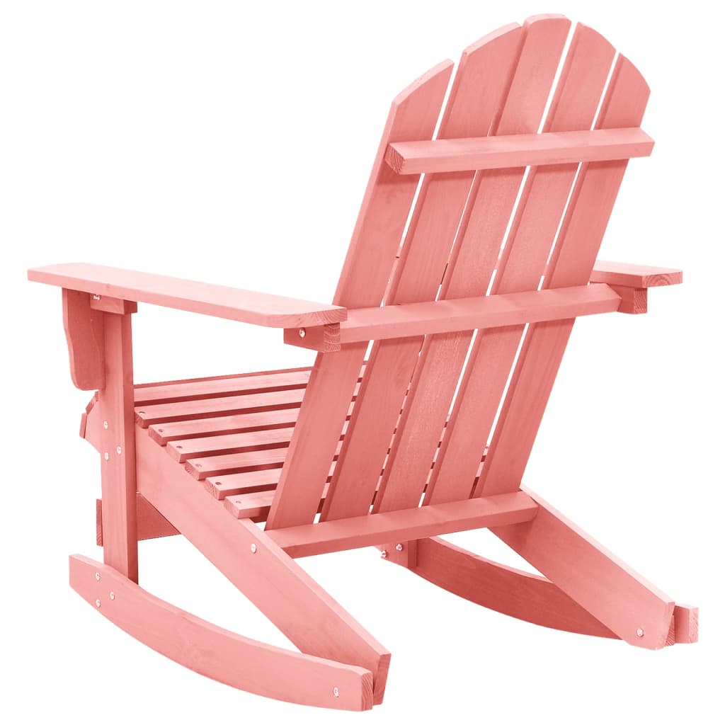 Adirondack Rocking Chair in Solid Fir Wood