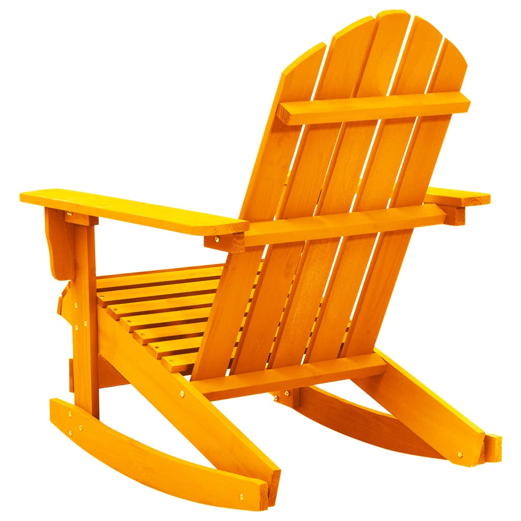 Adirondack Rocking Chair in Solid Fir Wood