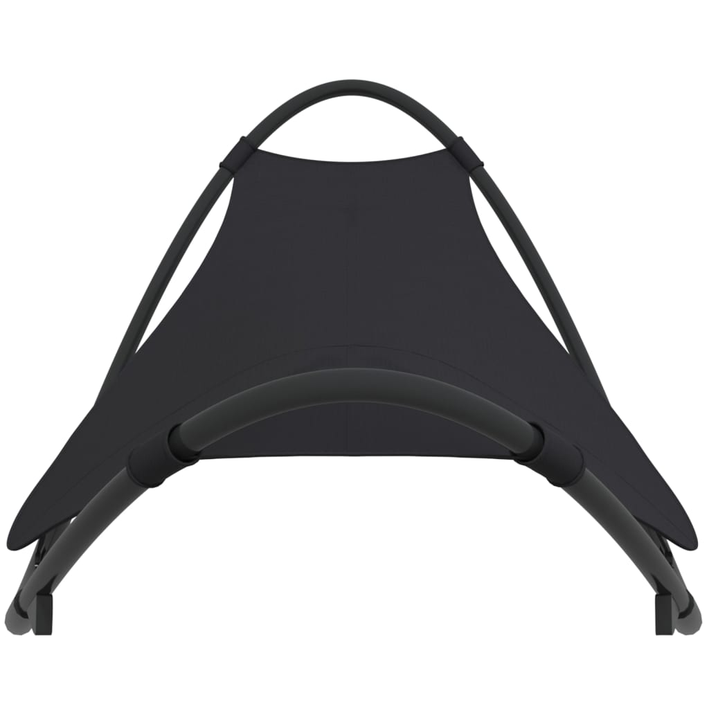 Rocking Sun Lounger with Wheels