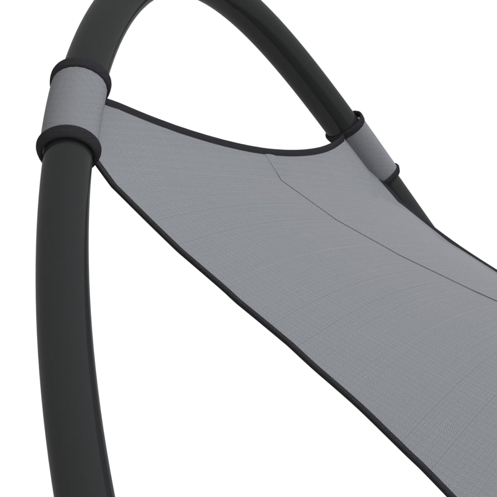 Rocking Sun Lounger with Wheels