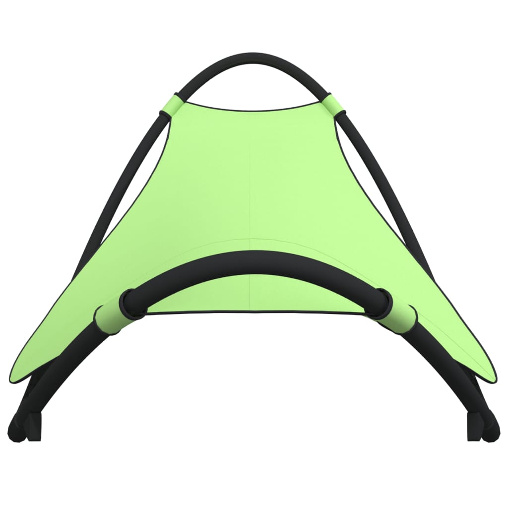 Rocking Sun Lounger with Wheels