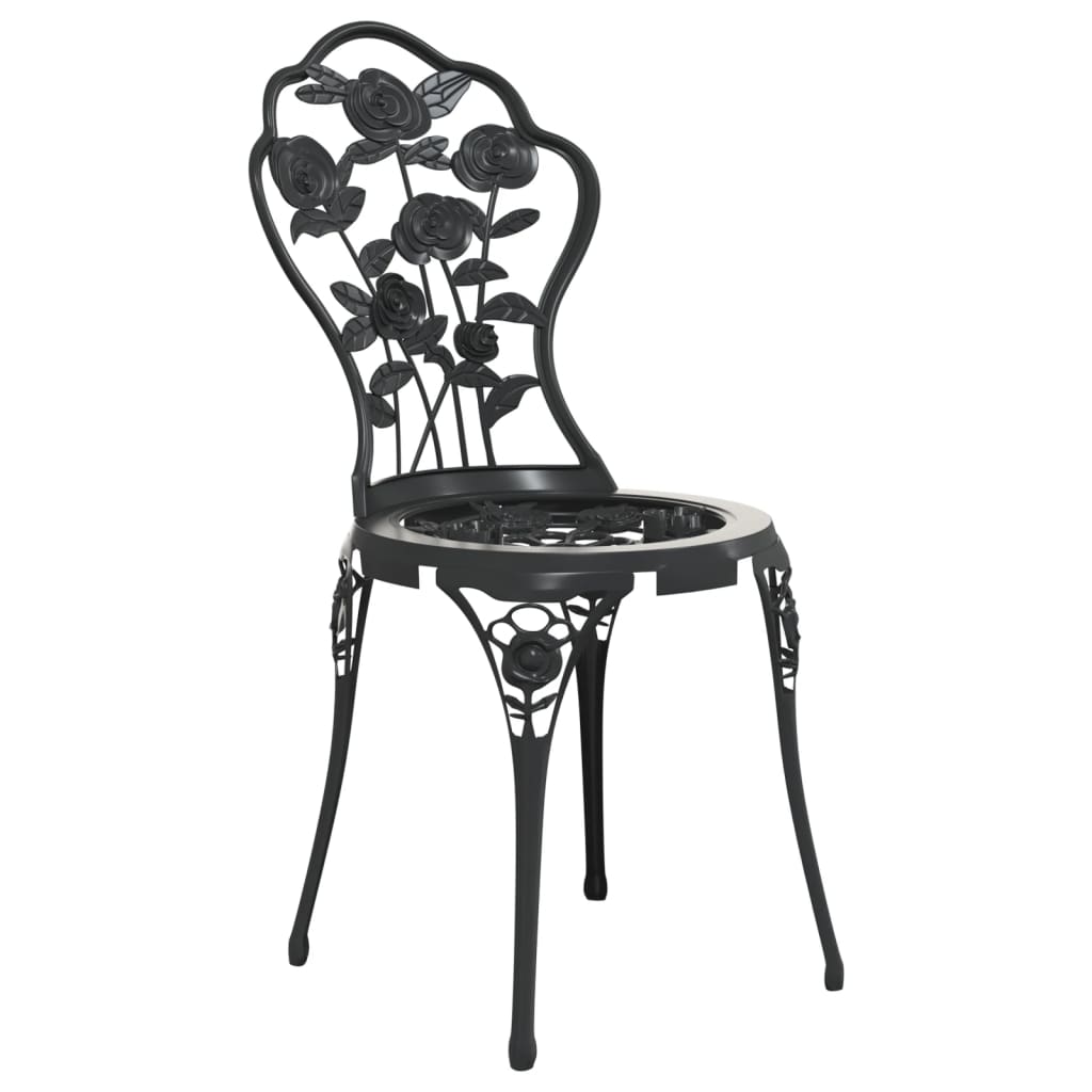 Bistro Chairs in Cast Aluminium - 2 pcs