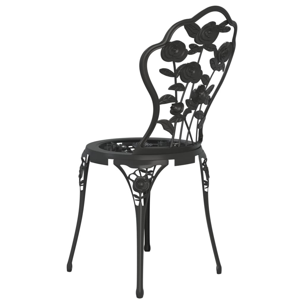 Bistro Chairs in Cast Aluminium - 2 pcs