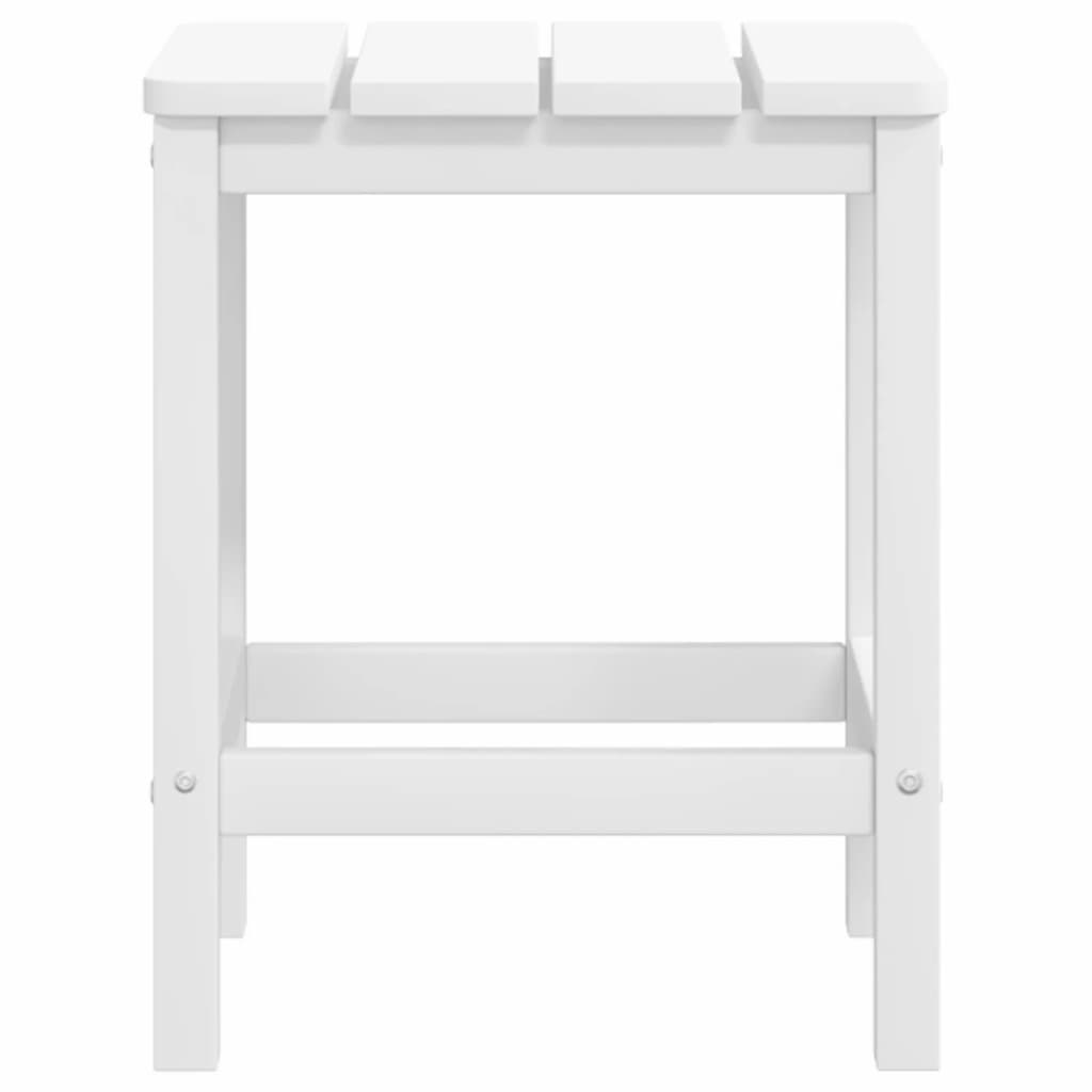 Garden Adirondack Chair with Footstool & Table HDPE