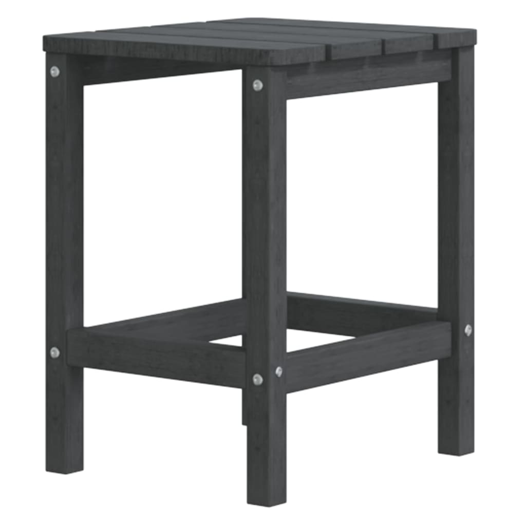 Garden Adirondack Chair with Footstool & Table HDPE