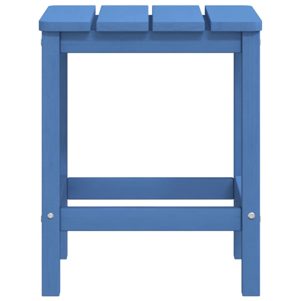 Garden Adirondack Chair with Footstool & Table HDPE