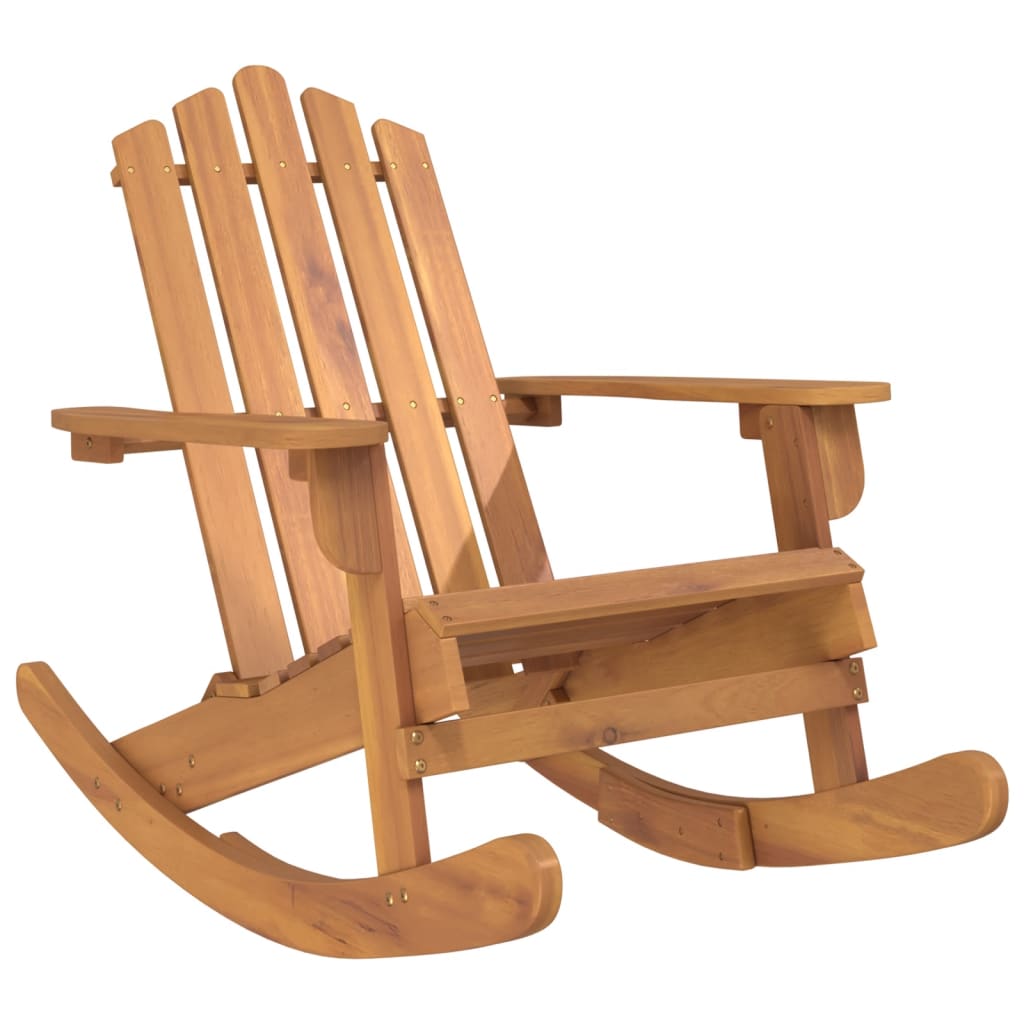 Adirondack Garden Lounge in Acacia Wood - 3 Piece, Multiple Seating Options