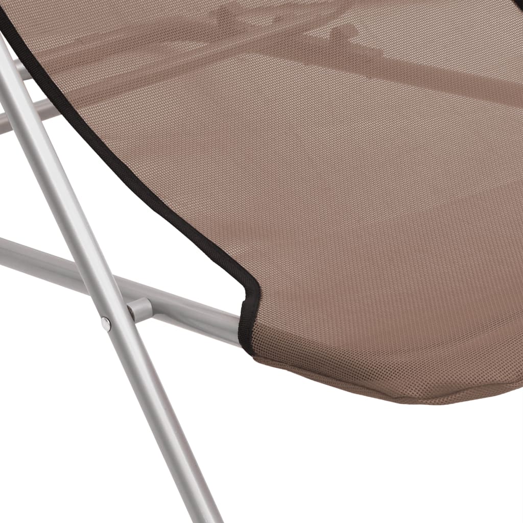 Folding Beach Style Chairs - 2 pcs