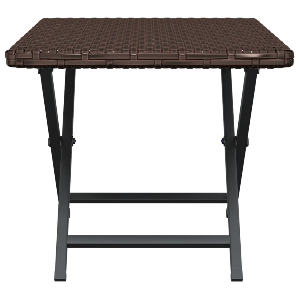 Folding Table in Poly Rattan
