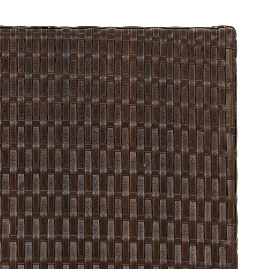 Folding Table in Poly Rattan