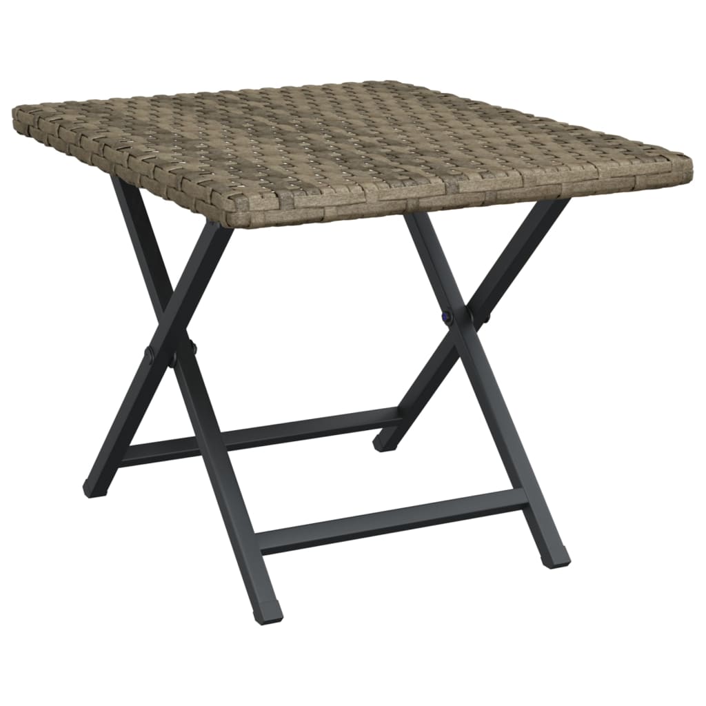 Folding Table in Poly Rattan