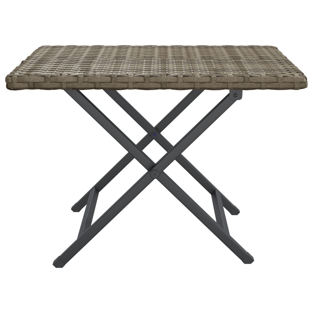 Folding Table in Poly Rattan