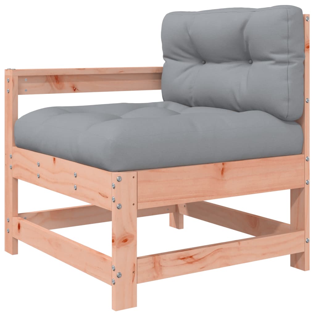 3 Piece Solid Wood Garden Lounge Set with Cushions