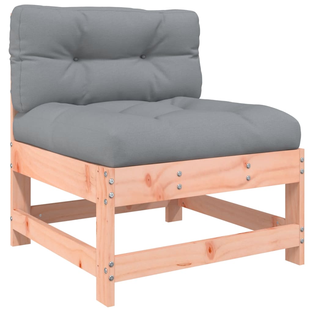 3 Piece Solid Wood Garden Lounge Set with Cushions