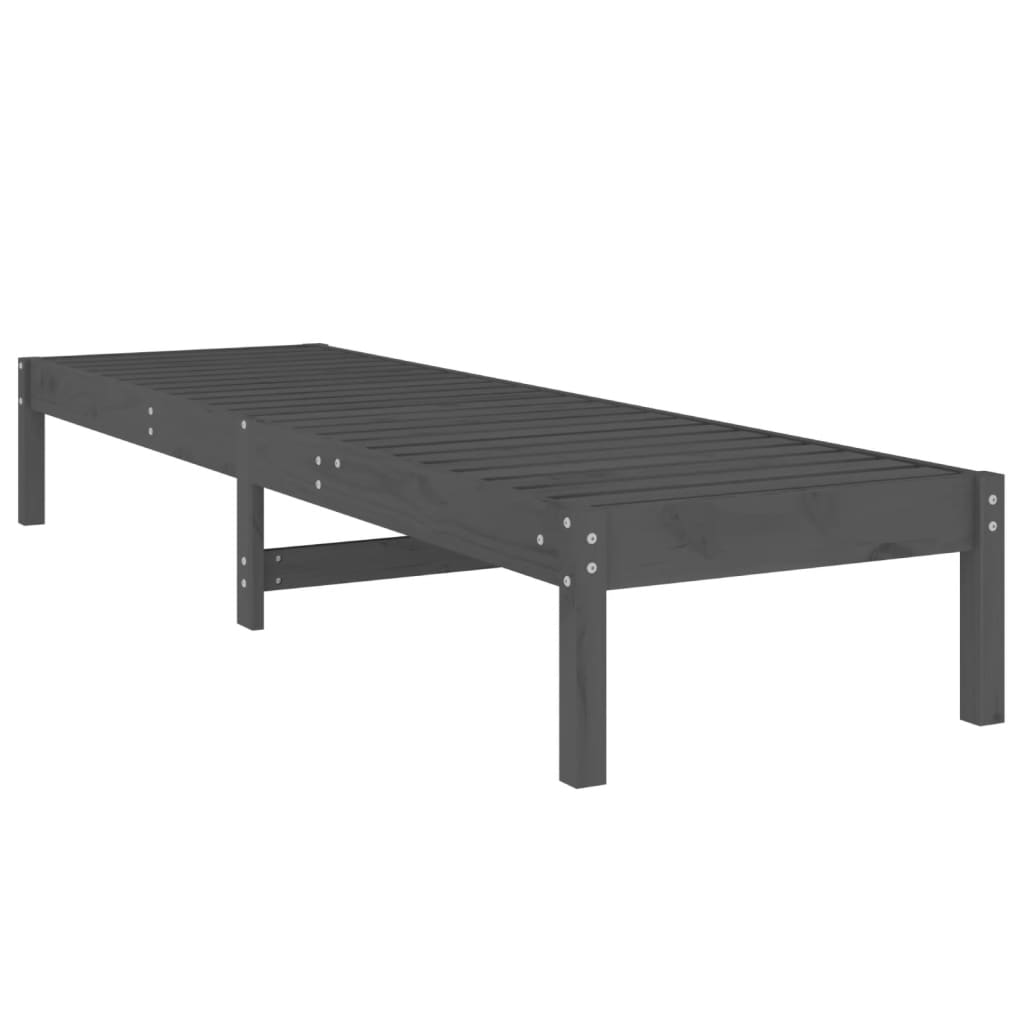 Solid Wood Sun Lounger with Adjustable Support