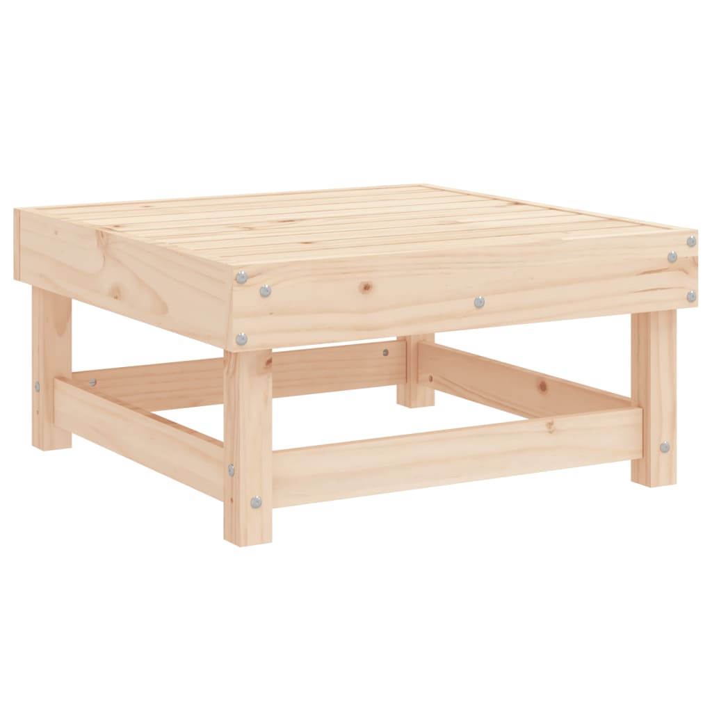 10 Piece Garden Lounge Set in Solid Wood