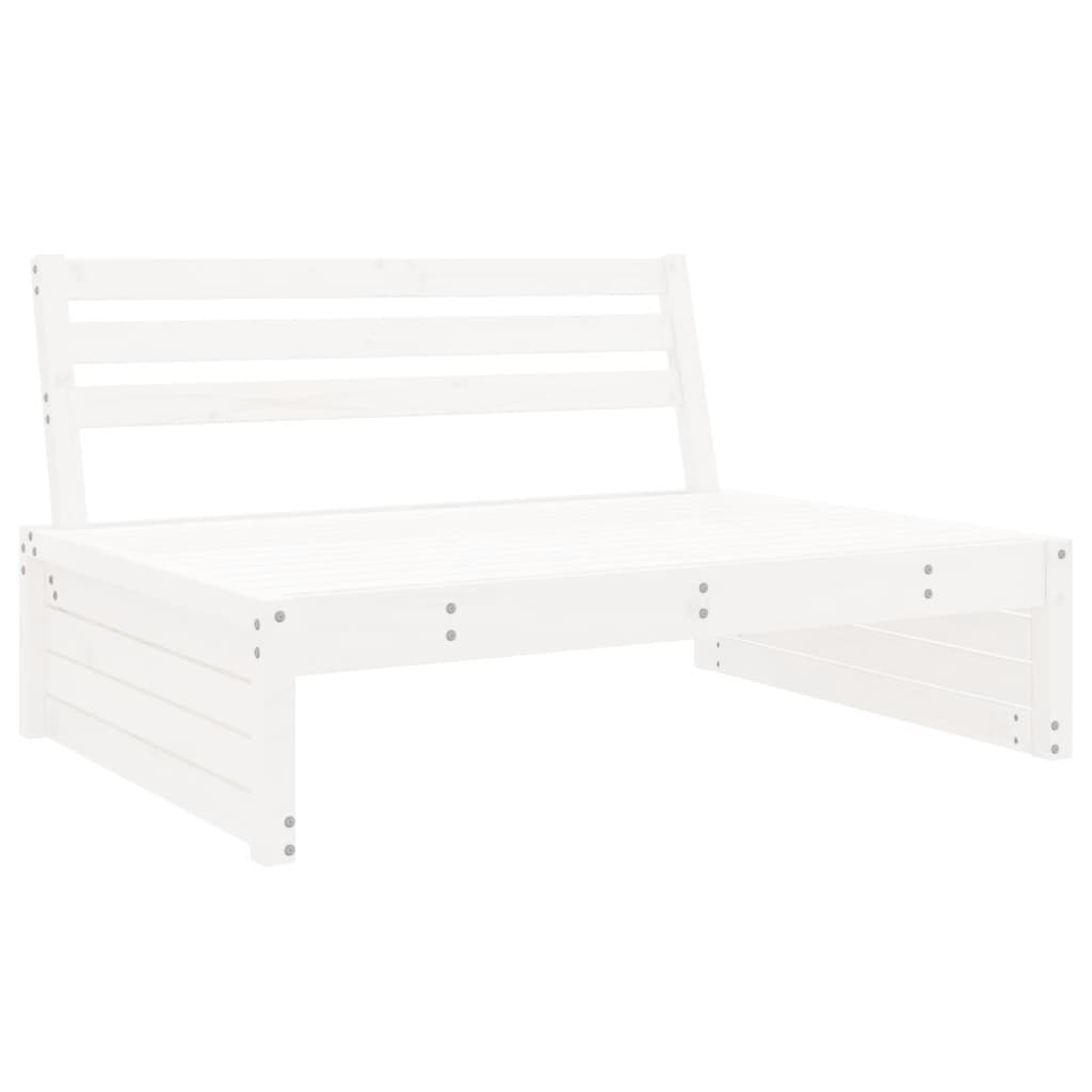 2 Piece Solid Wood Garden Lounge Set of Sofa and Table