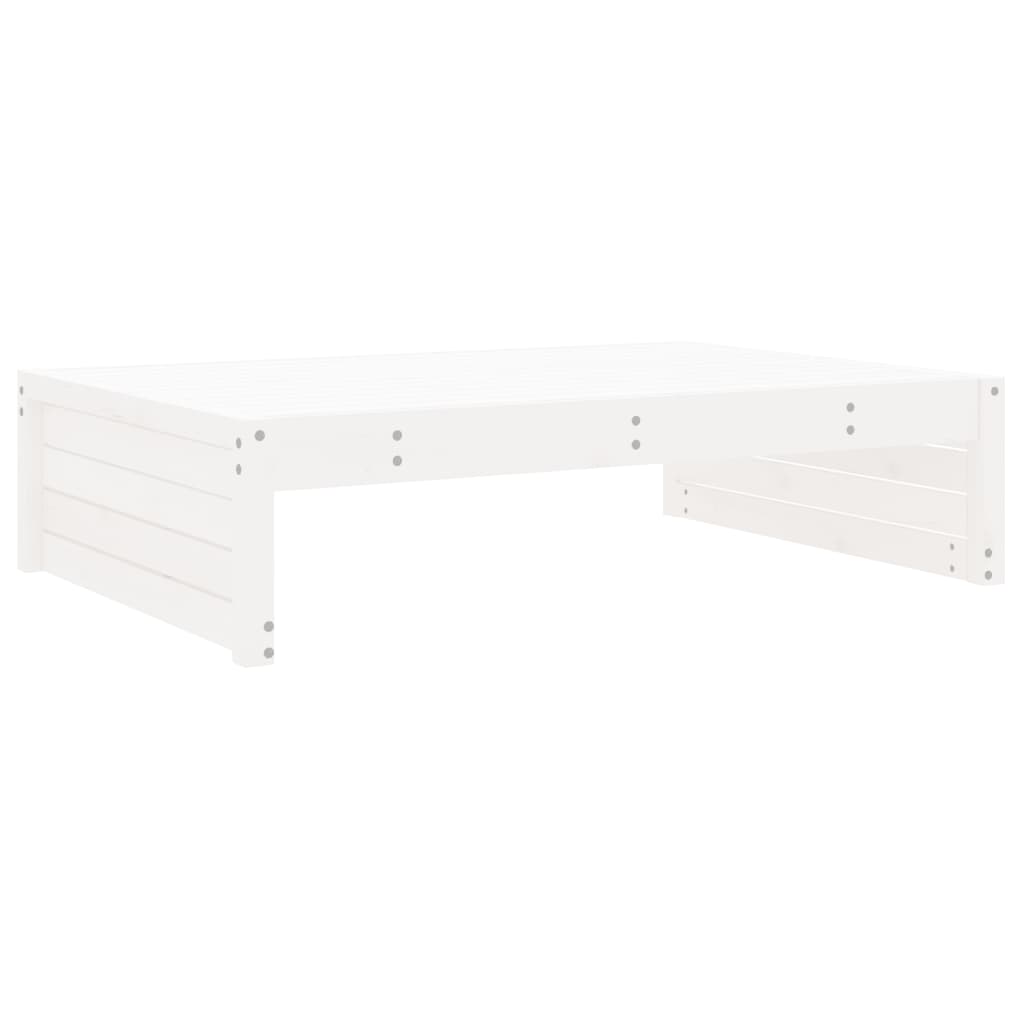 2 Piece Solid Wood Garden Lounge Set of Sofa and Table
