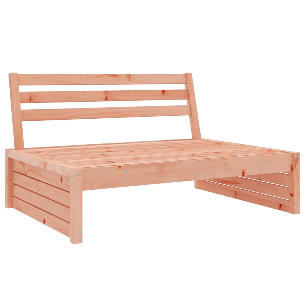 2 Piece Solid Wood Garden Lounge Set of Sofa and Table