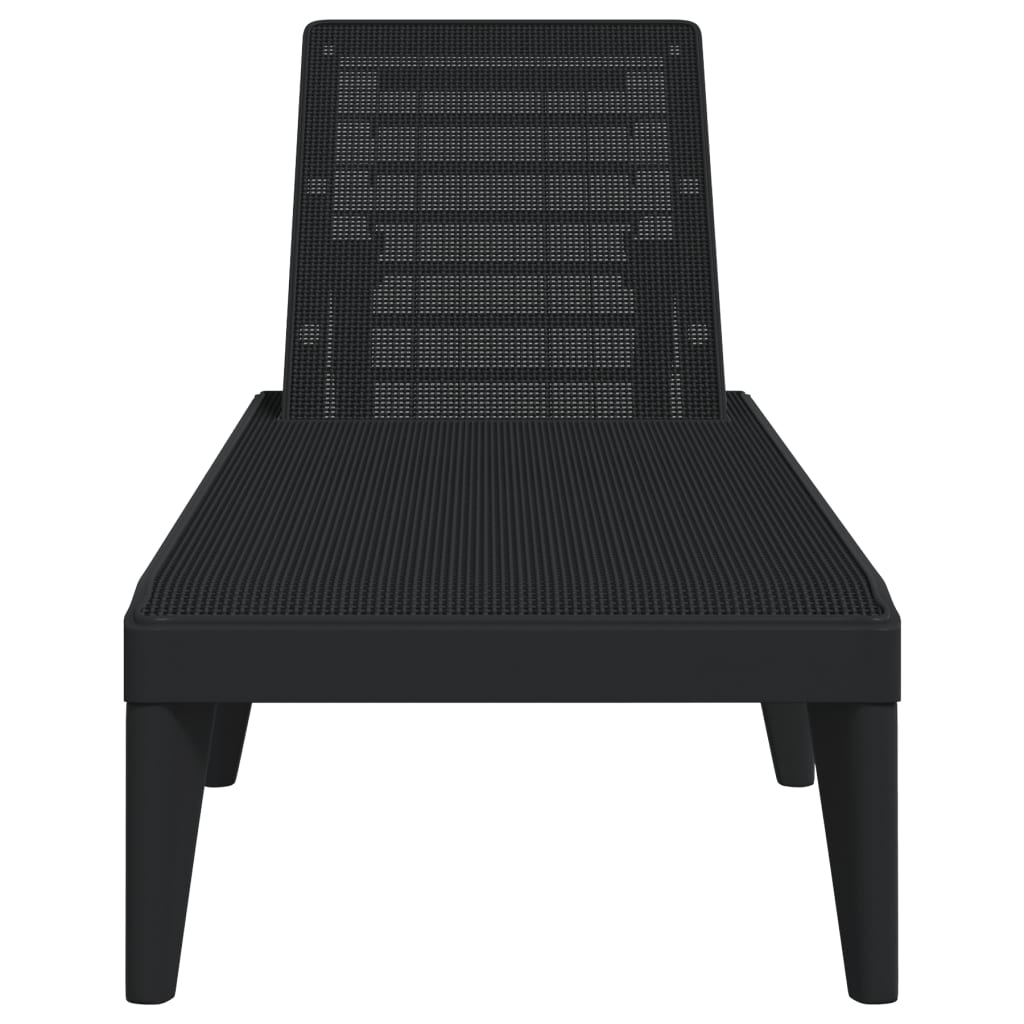 Durable Polypropylene Sun Lounger with Cushions