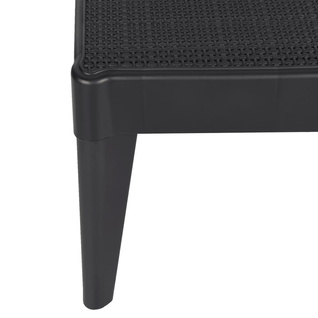 Durable Polypropylene Sun Lounger with Cushions