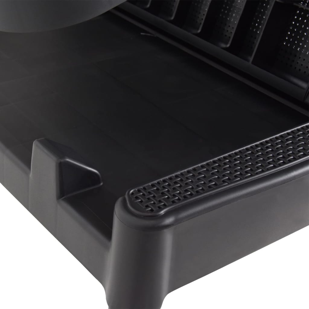 Durable Polypropylene Sun Lounger with Cushions