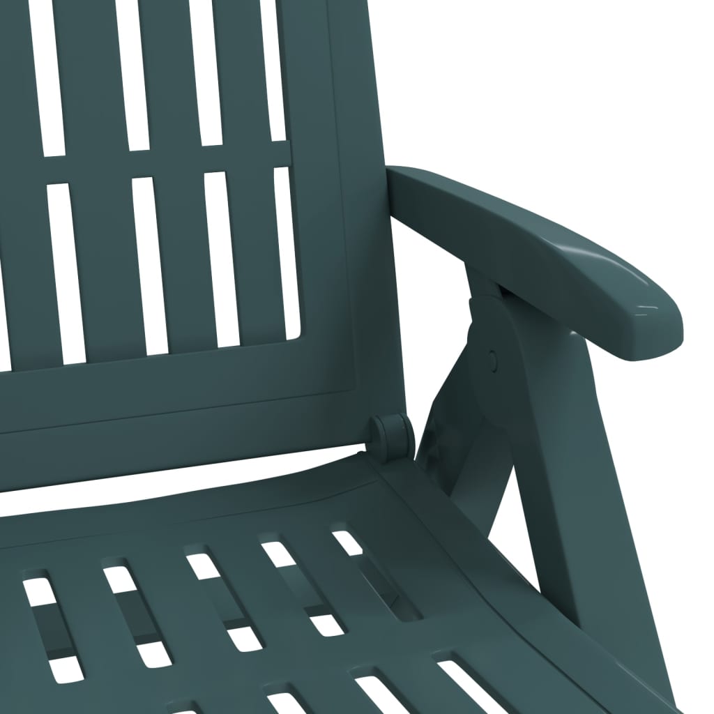 Folding Sun Lounger with Wheels