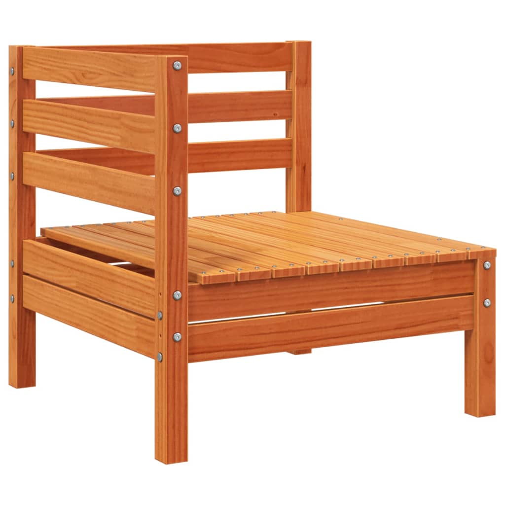 4-Seater Garden Sofa in Solid Wood