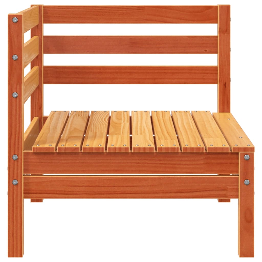 4-Seater Garden Sofa in Solid Wood