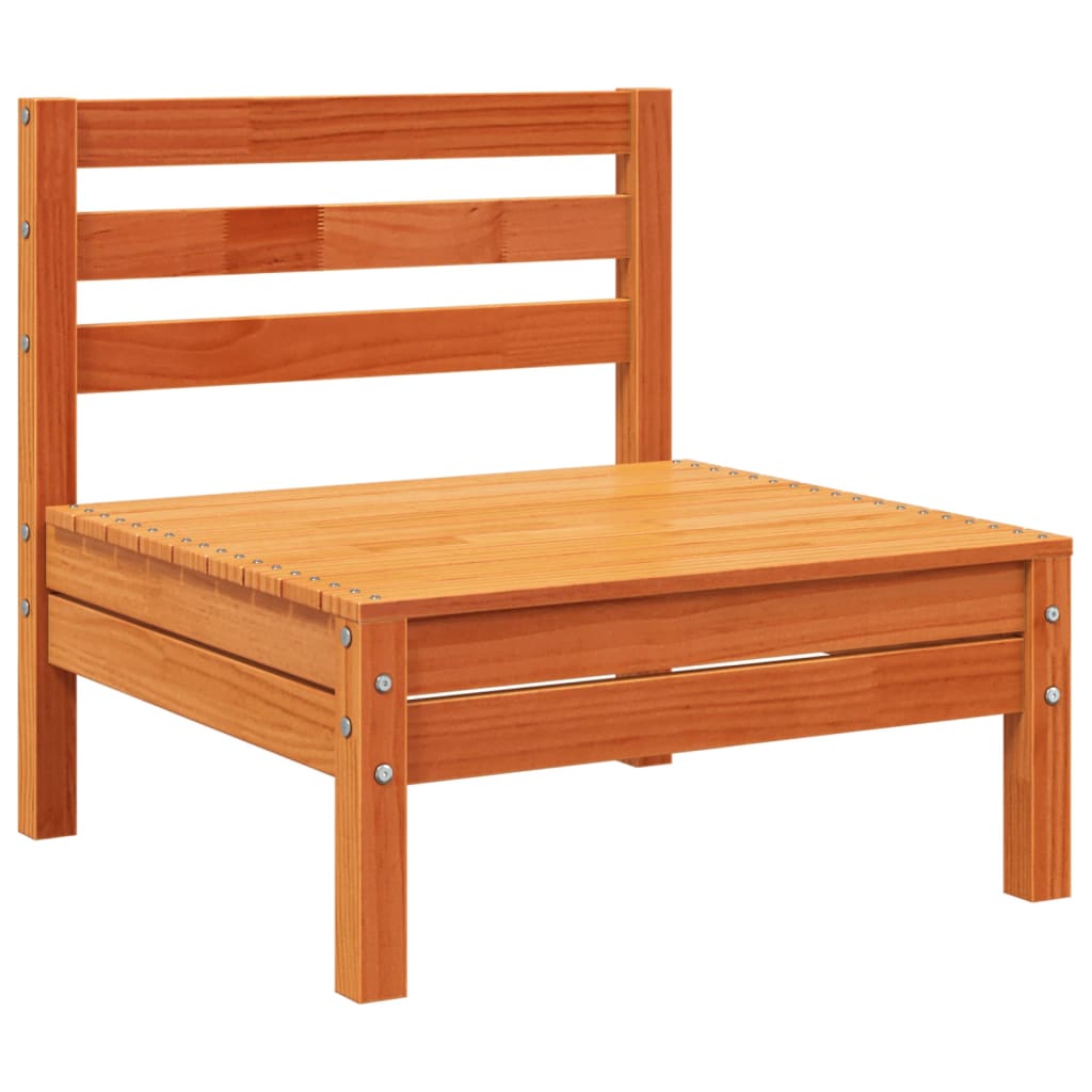 4-Seater Garden Sofa in Solid Wood