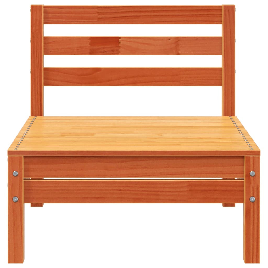 4-Seater Garden Sofa in Solid Wood
