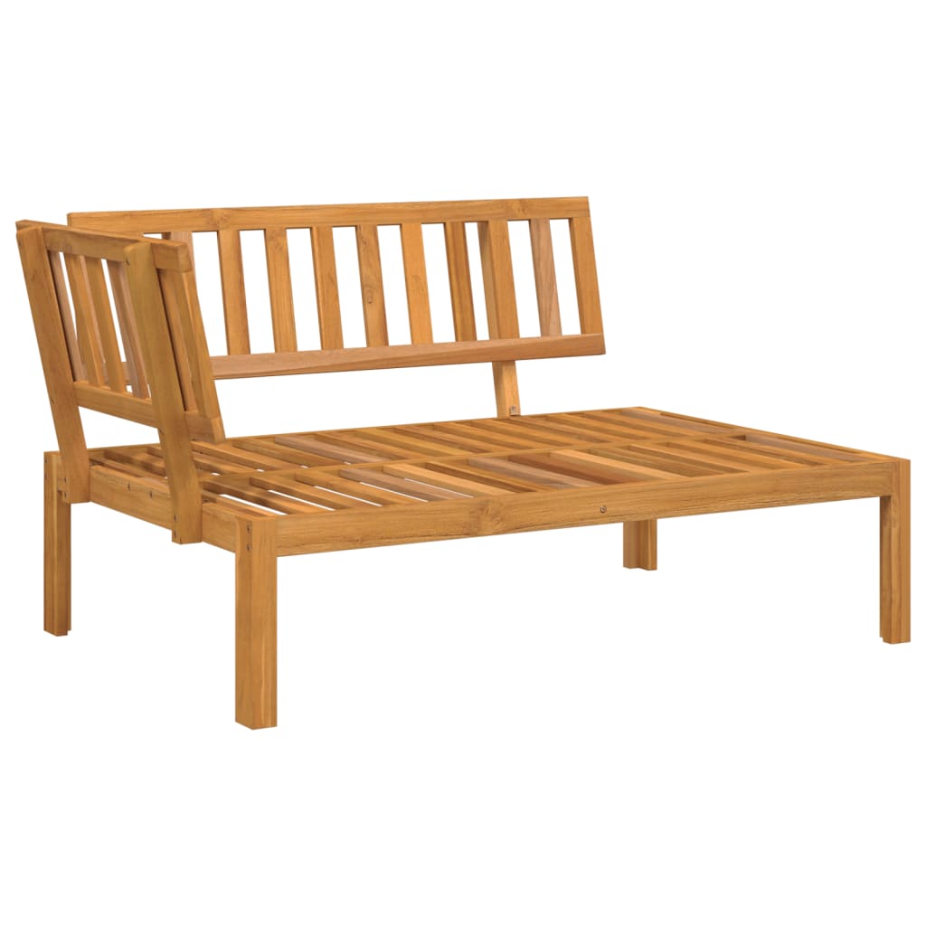 3 Piece Garden Pallet Sofa Set Solid Wood