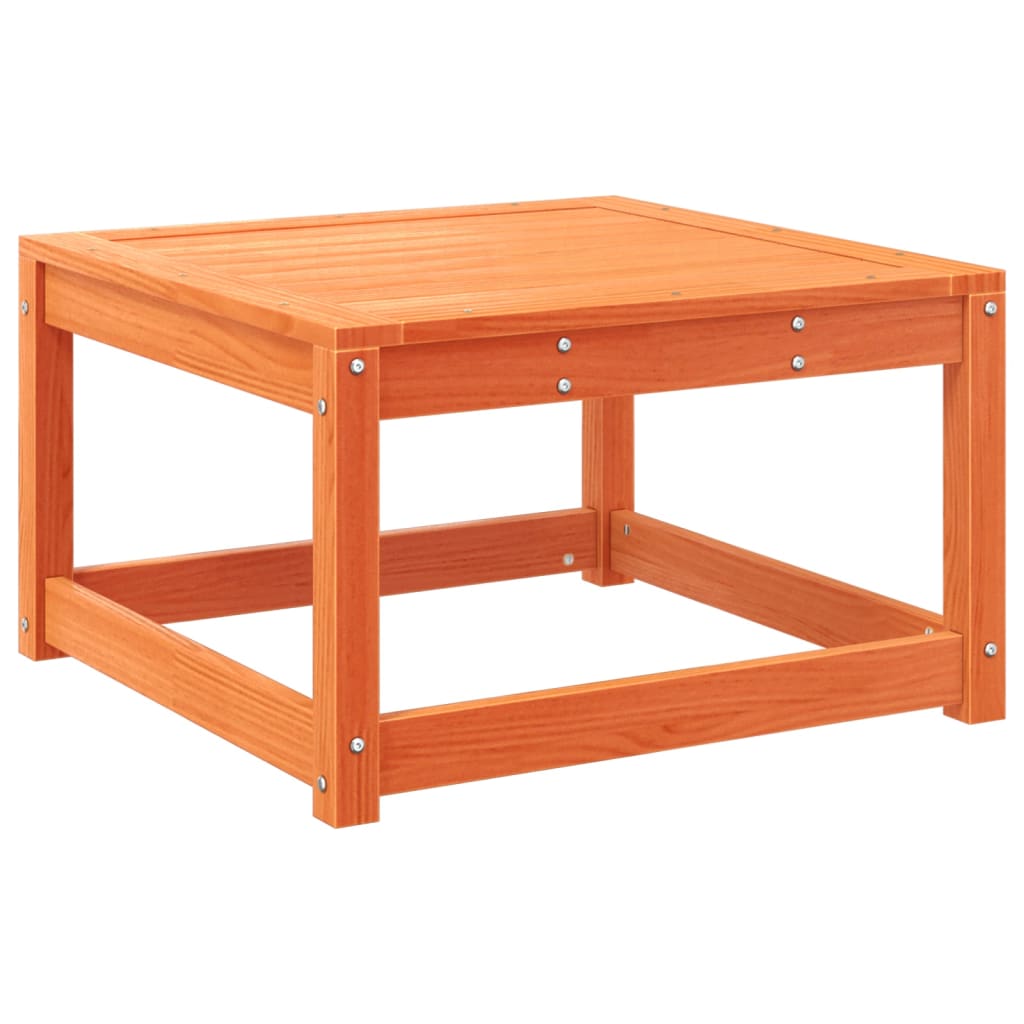 Garden Footstool Solid Wood