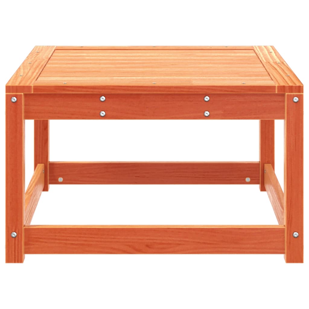 Garden Footstool Solid Wood