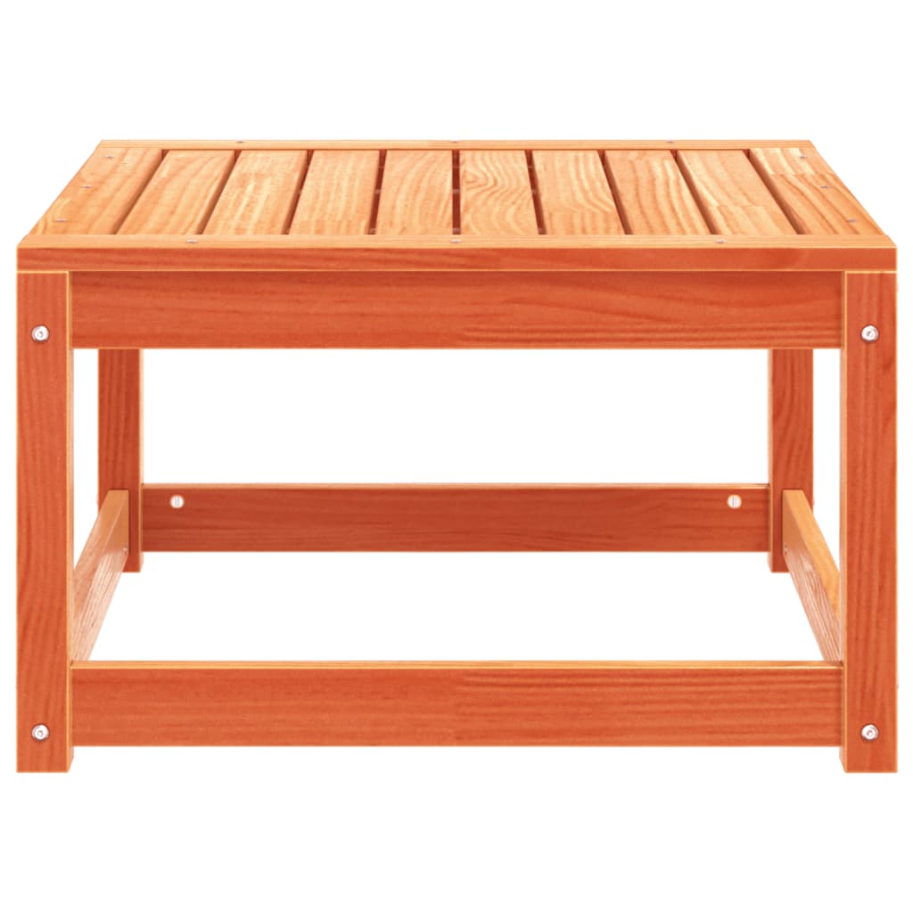 Garden Footstool Solid Wood